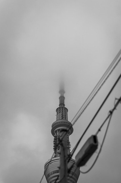 Free download Tokyo Sky Tree Landmark -  free photo or picture to be edited with GIMP online image editor