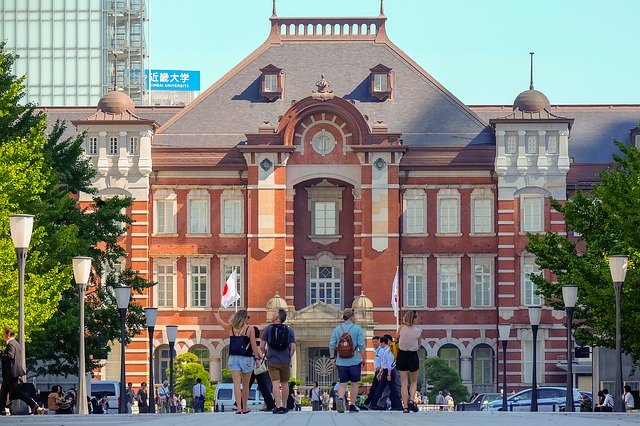 Free download Tokyo Station Japan Tour -  free photo or picture to be edited with GIMP online image editor