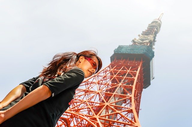 Free download Tokyo Tower Travel Asian -  free photo or picture to be edited with GIMP online image editor