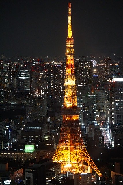 Free download Tokyo Toyko Tower Japan At -  free photo or picture to be edited with GIMP online image editor