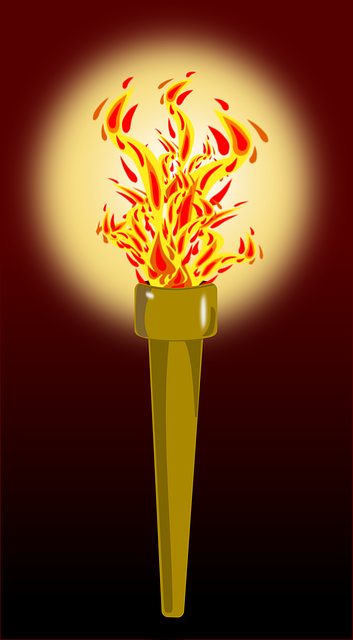 Free download Torch Fire Lighting - Free vector graphic on Pixabay free illustration to be edited with GIMP free online image editor