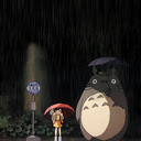 Totoro Rainy Day  screen for extension Chrome web store in OffiDocs Chromium