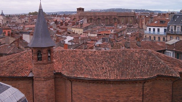 Free download Toulouse South West France Roof -  free photo or picture to be edited with GIMP online image editor