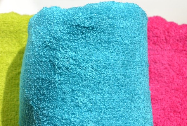 Muat turun percuma Towels Terry Color Cloth - foto atau gambar percuma untuk diedit dengan editor imej dalam talian GIMP