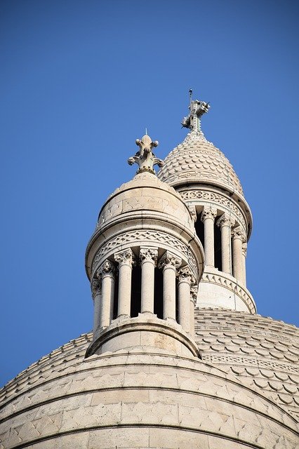 Free download Towers Sacré Cœur Paris -  free photo or picture to be edited with GIMP online image editor