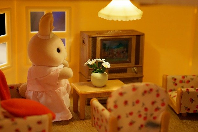 Free download Toy Home Rabbit -  free photo or picture to be edited with GIMP online image editor