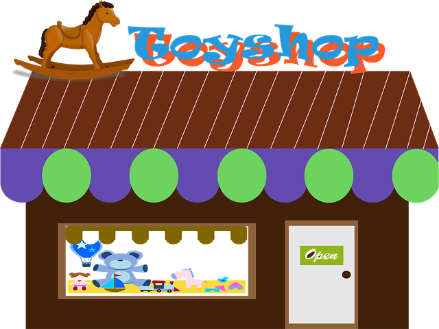 Free download Toyshop Toy Shop -  free illustration to be edited with GIMP free online image editor