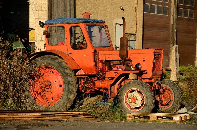 Free download Tractor Agricultural Machine -  free photo or picture to be edited with GIMP online image editor