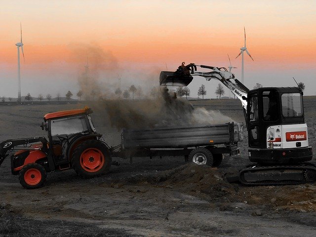 Free download Tractor Trailers Excavators -  free photo or picture to be edited with GIMP online image editor