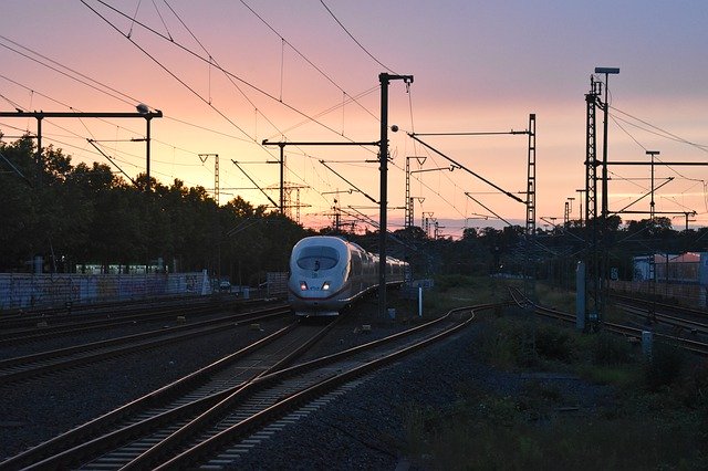 Free download Train Ice Tracks -  free photo or picture to be edited with GIMP online image editor