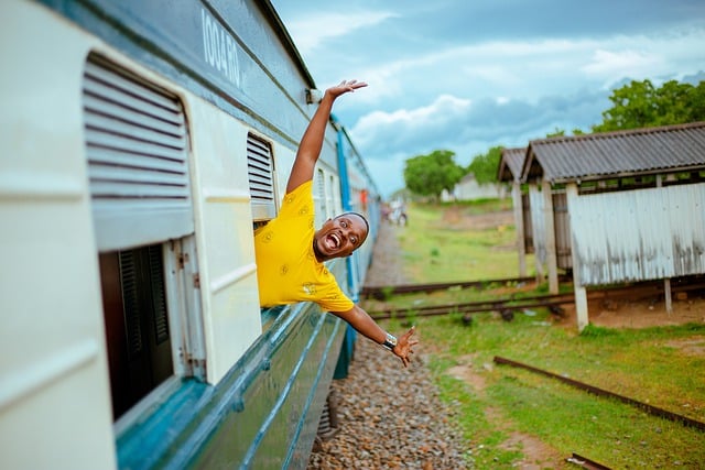 Free download train man railway tanzania free picture to be edited with GIMP free online image editor