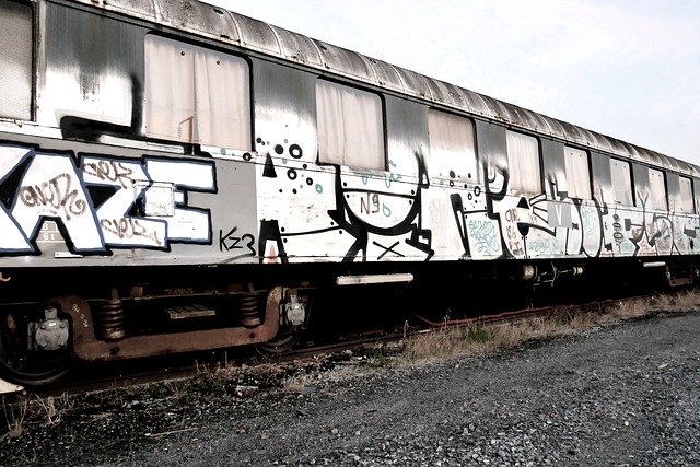 Free download Train Tag Graffiti -  free photo or picture to be edited with GIMP online image editor