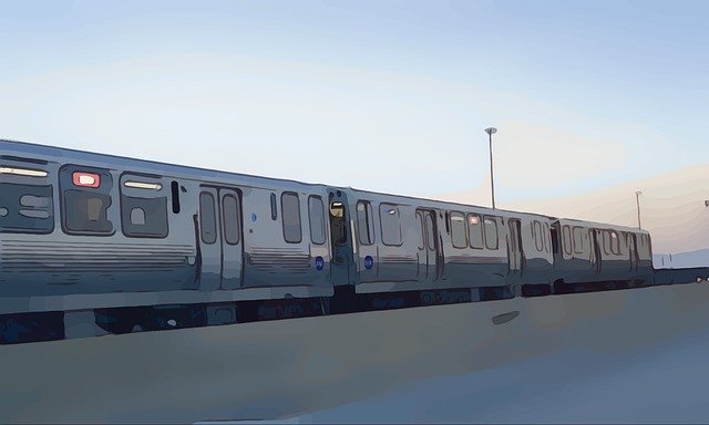 Free download Train Urban Transportation -  free illustration to be edited with GIMP free online image editor