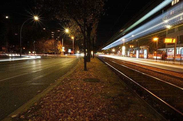 Free download Tram Long Term Berlin -  free photo or picture to be edited with GIMP online image editor