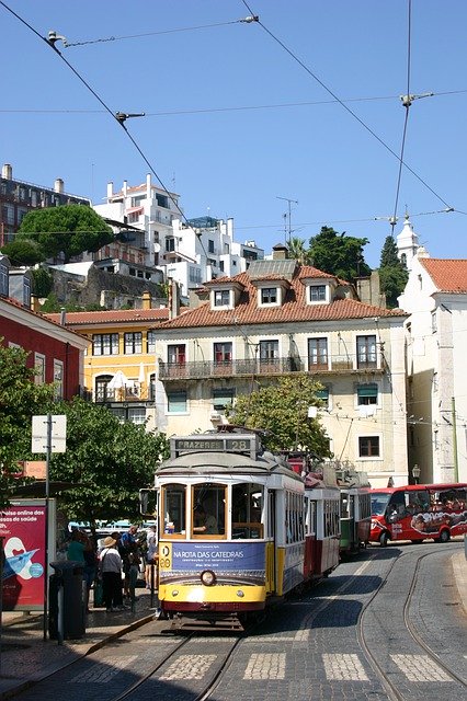 Free download Tram Street Portugal -  free photo or picture to be edited with GIMP online image editor