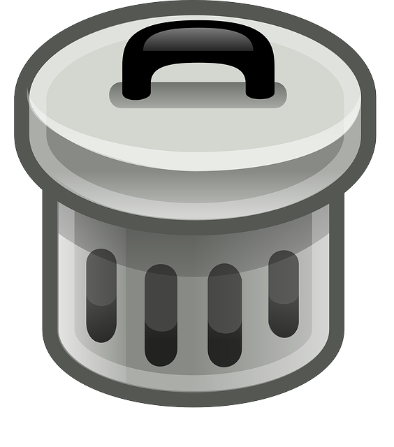 Free download Trashcan Rubbish Bin - Free vector graphic on Pixabay free illustration to be edited with GIMP free online image editor