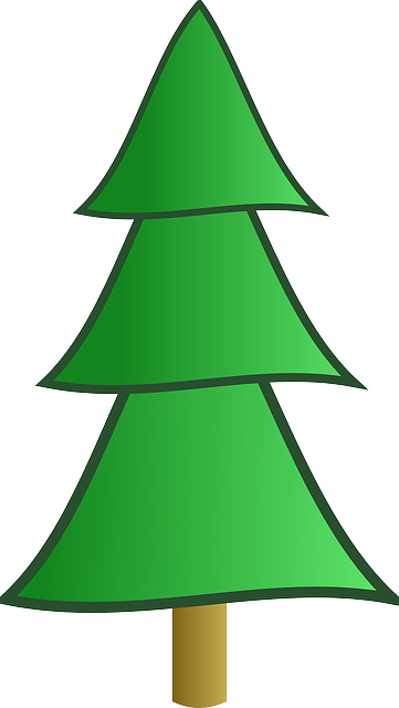 Free download Tree Christmas Pine - Free vector graphic on Pixabay free illustration to be edited with GIMP free online image editor