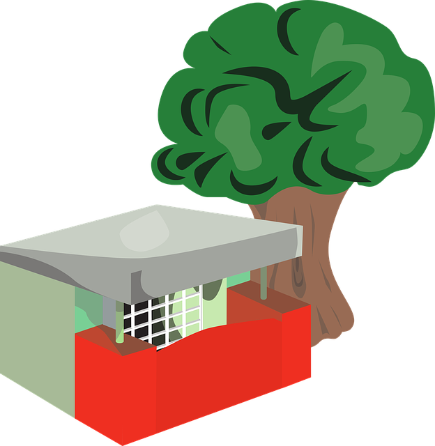 Free download Tree House Shack - Free vector graphic on Pixabay free illustration to be edited with GIMP free online image editor
