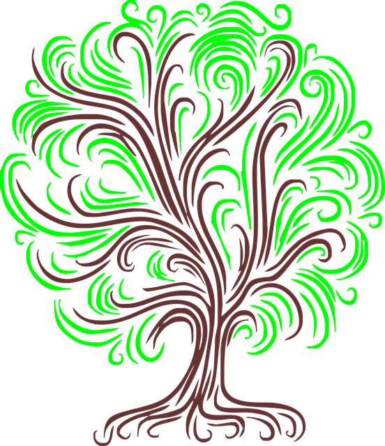 Free download Tree Line Art Branches - Free vector graphic on Pixabay free illustration to be edited with GIMP free online image editor