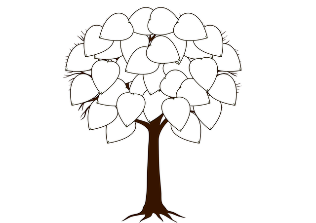 Free download Tree Structure Leaves -  free illustration to be edited with GIMP free online image editor