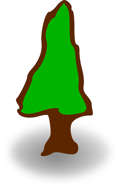 Free download Tree Symbols Tall - Free vector graphic on Pixabay free illustration to be edited with GIMP free online image editor