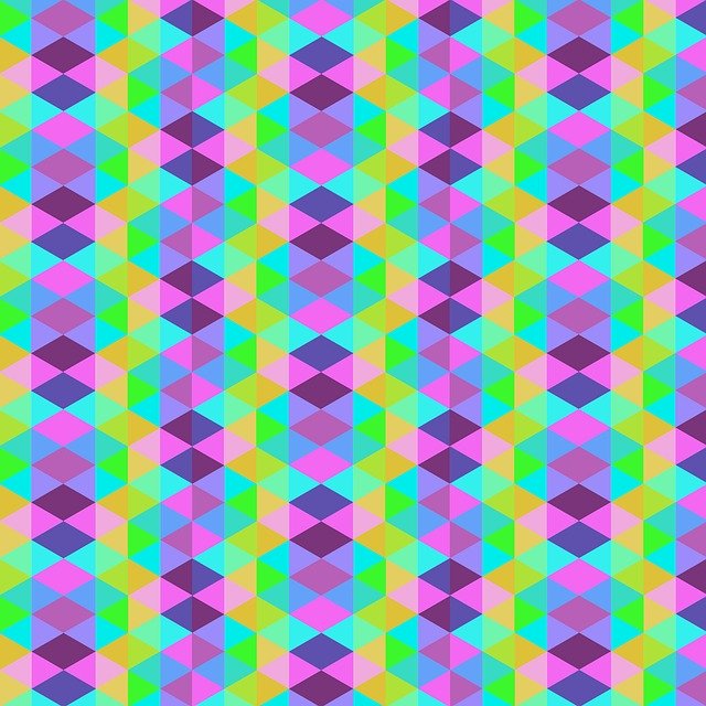 Free download Triangles Pattern Rainbow -  free illustration to be edited with GIMP free online image editor