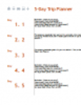 Free download Trip Schedule Template Microsoft Word, Excel or Powerpoint template free to be edited with LibreOffice online or OpenOffice Desktop online