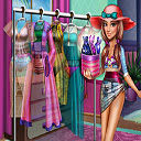 Tris Beachwear Dolly Dress Up  screen for extension Chrome web store in OffiDocs Chromium