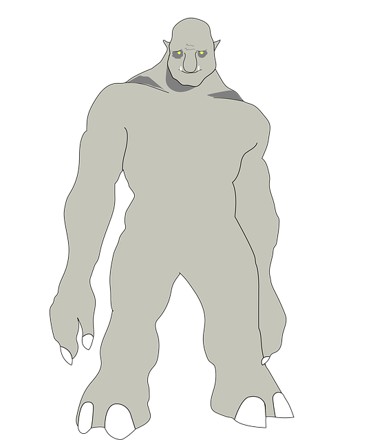 Free download Troll Monster Horror -  free illustration to be edited with GIMP free online image editor