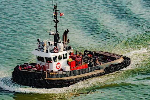 Free download Tug Boat Shipping Maritime -  free photo or picture to be edited with GIMP online image editor