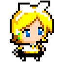 Tumblr Shimeji Kagamine Rin  screen for extension Chrome web store in OffiDocs Chromium