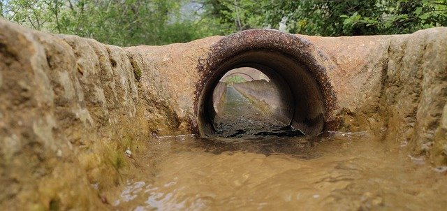 Free download Tunnel Water Pierre -  free photo or picture to be edited with GIMP online image editor