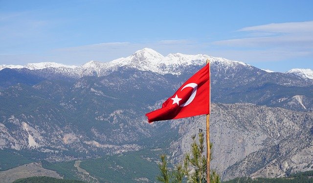 Kostenloser Download Türkei Türkische Flagge - kostenloses Foto oder Bild zur Bearbeitung mit GIMP Online-Bildbearbeitung