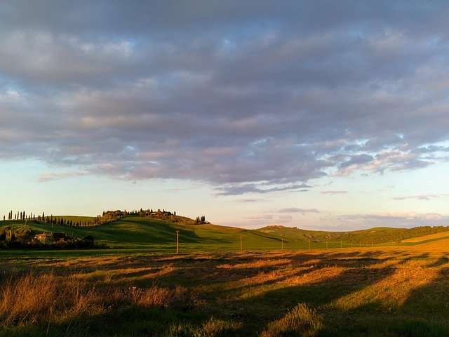 Free download Tuscany Italy Hills -  free photo or picture to be edited with GIMP online image editor