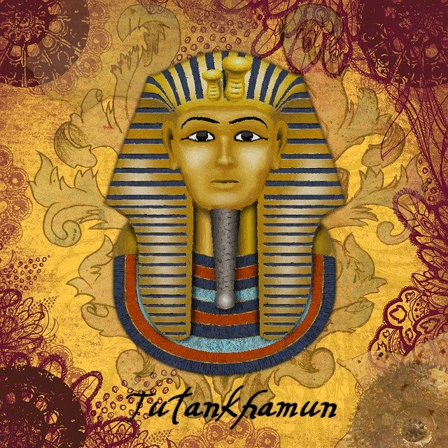 Free download Tutankhamun Vintage Scrapbook -  free illustration to be edited with GIMP free online image editor