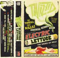 Free download Twiztid - Electric Lettuce 2021 Green Tape Scans free photo or picture to be edited with GIMP online image editor