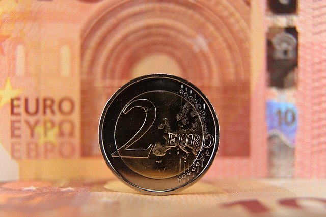 Free download two euro coin currency copper free picture to be edited with GIMP free online image editor