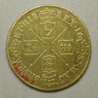 Free download Two guineas coin of James II free photo or picture to be edited with GIMP online image editor