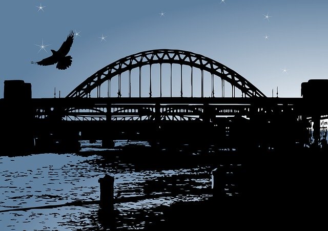 Free download Tyne Bridge Design -  free illustration to be edited with GIMP free online image editor