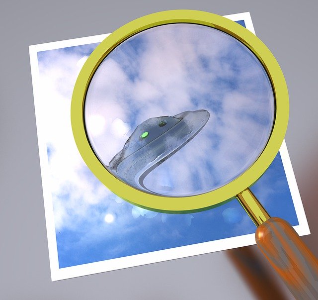 Free download Ufo Sky Magnify -  free illustration to be edited with GIMP free online image editor