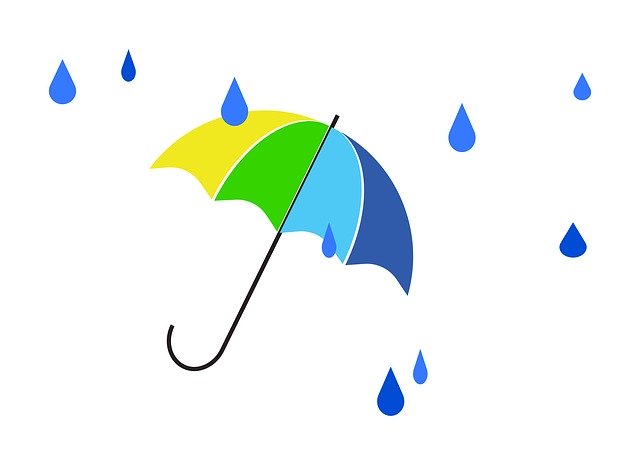 Free download Umbrella Rain Graphic April -  free illustration to be edited with GIMP free online image editor