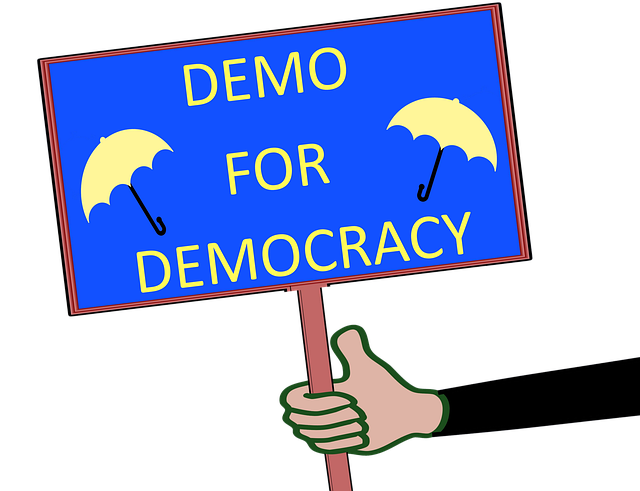 Free download Umbrella Yellow Democracy -  free illustration to be edited with GIMP free online image editor