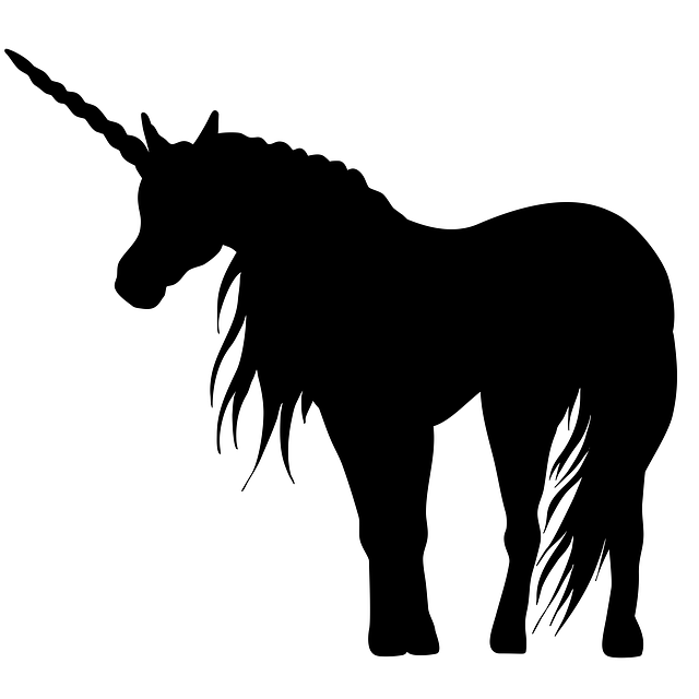 Free download Unicorn Shadow Pony -  free illustration to be edited with GIMP free online image editor