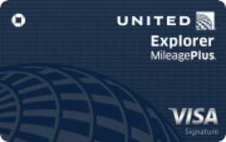 Free download United Explorer MileagePlus credit card - PNG free photo or picture to be edited with GIMP online image editor