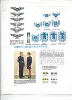 Free download United States Air Force Rank Insignia Poster free photo or picture to be edited with GIMP online image editor