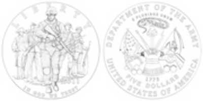 Free download United States Armed Forces Commemorative Gold & Silver U.S. Dollar Coins free photo or picture to be edited with GIMP online image editor