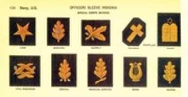 Free download United States Navy Officers Branch & Rank Insignia free photo or picture to be edited with GIMP online image editor