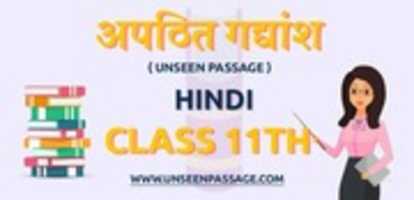 Free download Unseen Passage Class 11 In Hindi free photo or picture to be edited with GIMP online image editor