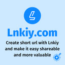 URL Shortener Lnkiy.com  screen for extension Chrome web store in OffiDocs Chromium