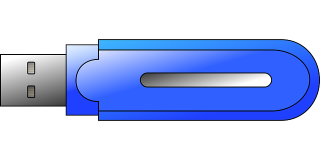 Free download Usb Flash Blue - Free vector graphic on Pixabay free illustration to be edited with GIMP free online image editor